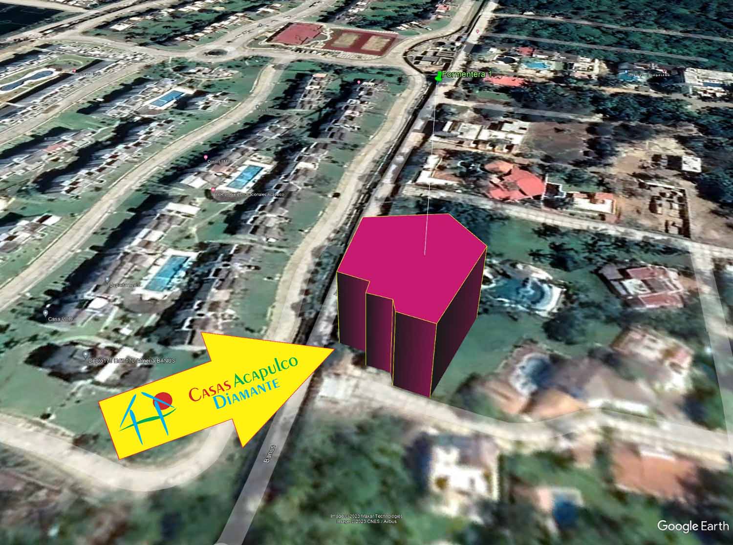 Terreno Son Vida Formentera 1 - Vista aérea 1